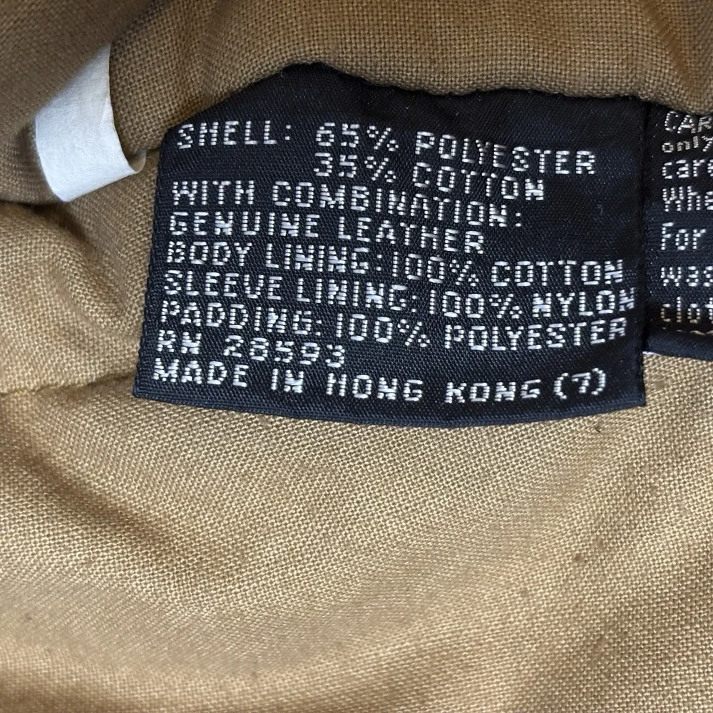 Members Only Vintage 80s 90s Bomber‎ Jacket Men's Size 44 Black Tan Plaid Lined